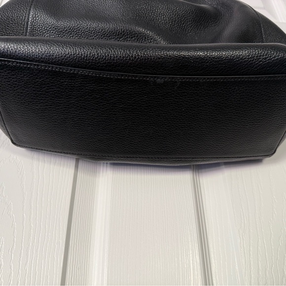 Coach Lexy Black Pebble Leather shoulder bag - Large - Picture 3 of 5